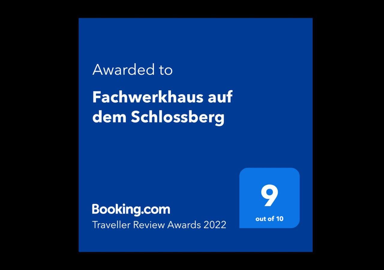Fachwerkhaus Auf Dem Schlossberg Quedlinburg Eksteriør bilde