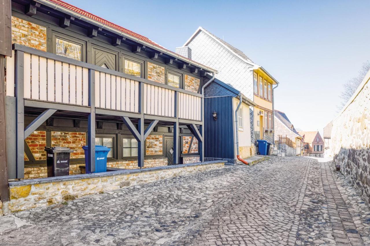 Fachwerkhaus Auf Dem Schlossberg Quedlinburg Eksteriør bilde