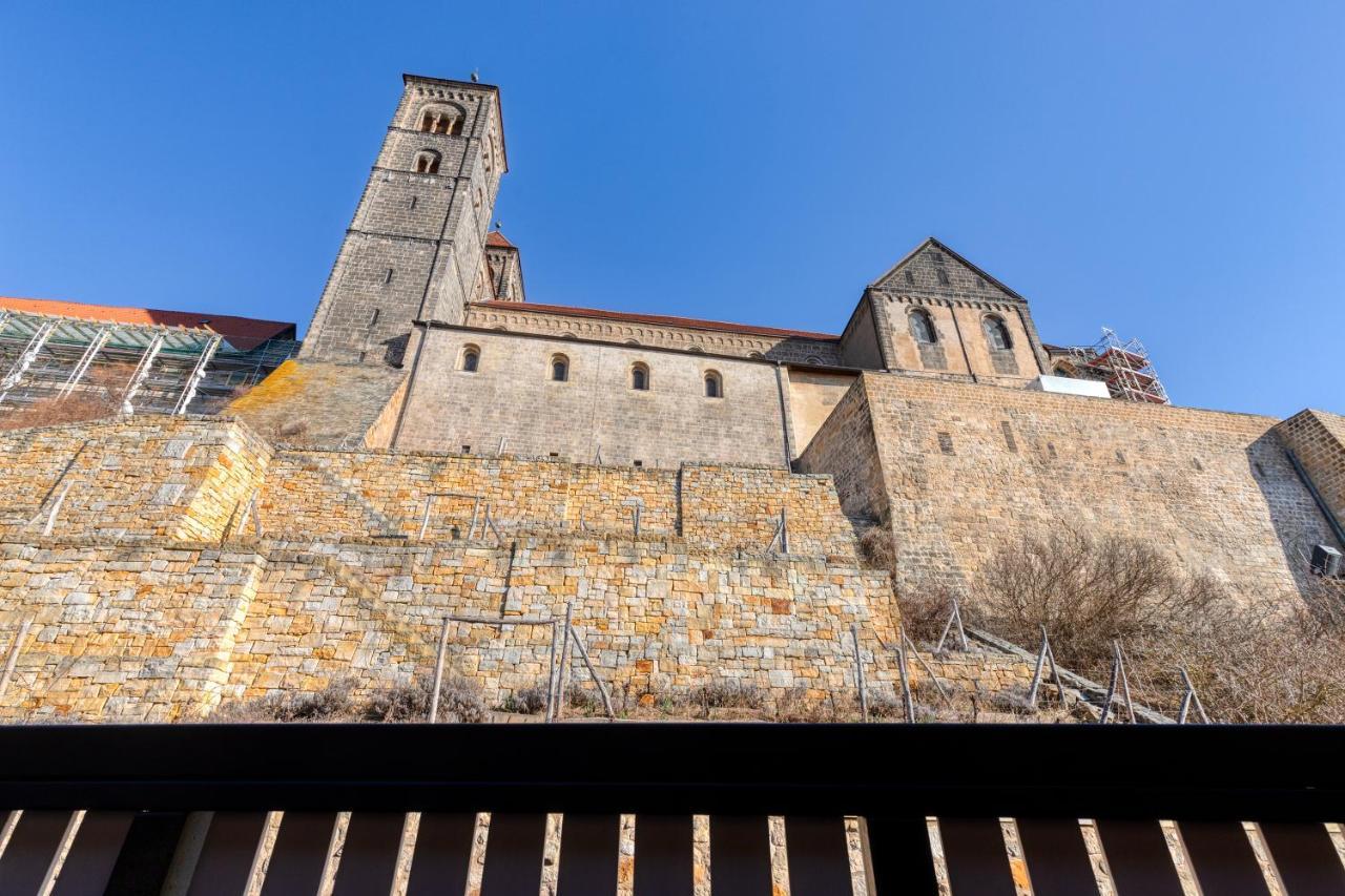 Fachwerkhaus Auf Dem Schlossberg Quedlinburg Eksteriør bilde