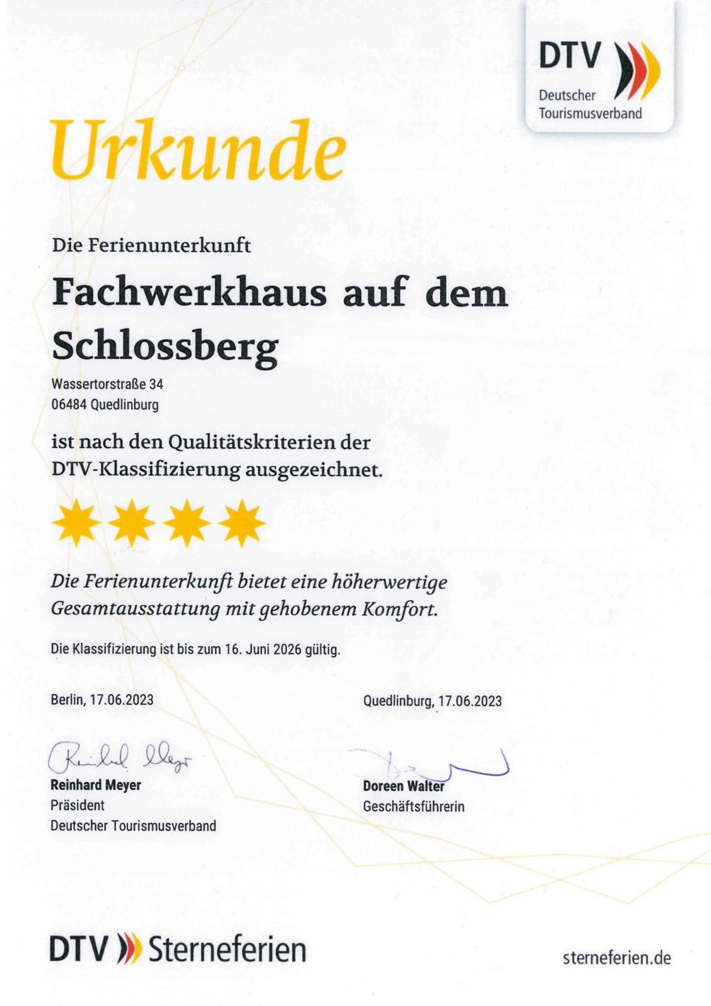 Fachwerkhaus Auf Dem Schlossberg Quedlinburg Eksteriør bilde
